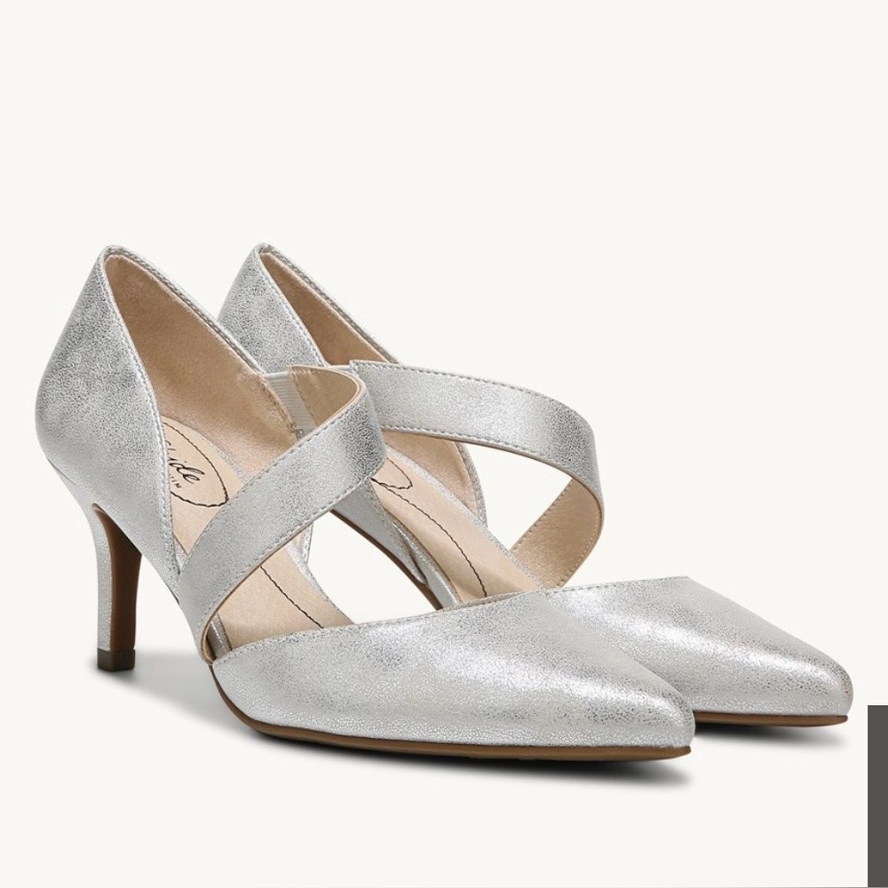 Life Stride Women's Metallic Heels